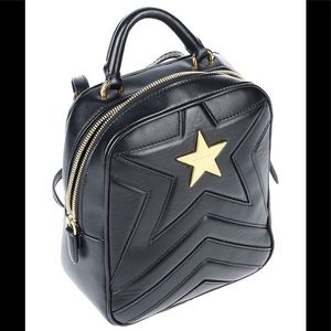 Stella McCartney Star Quilted Vegan Leather Small Backpack